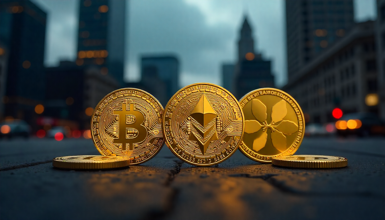 Bitcoin, Ether, XRP, and Dogecoin Struggle While Stocks Hold Firm, VIX Climbs