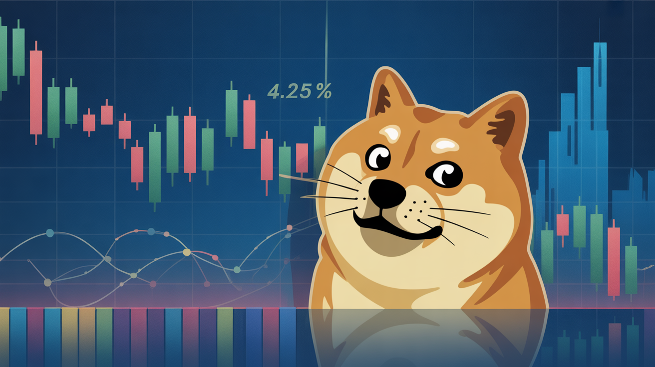 “Ahead of a crucial Fed‐policy week, Bitcoin falls and DOGE, ETH top the losers’ list as markets price in a 4.25% rate cut.”