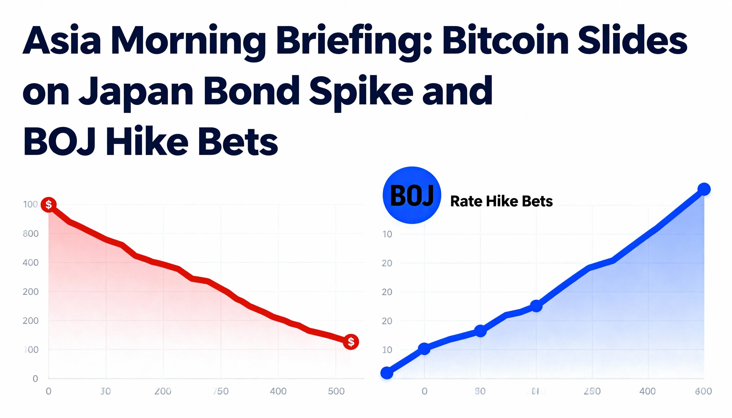 “Asia AM Brief: Bitcoin Dips on Rising Japanese Bond Yields and BOJ Rate Speculation”