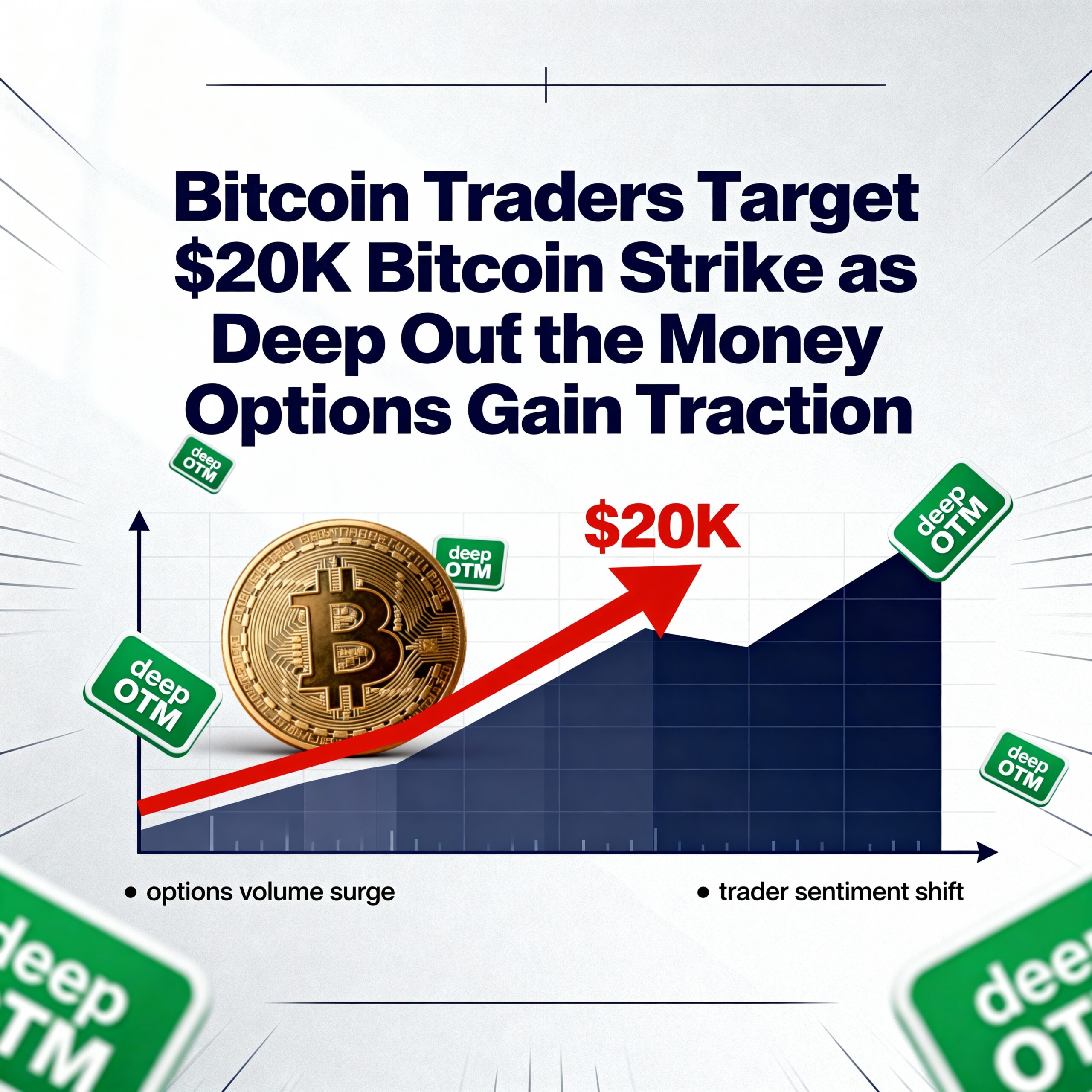 Traders Focus on $20K Bitcoin Strike Amid Growing Demand for Out-of-the-Money Options