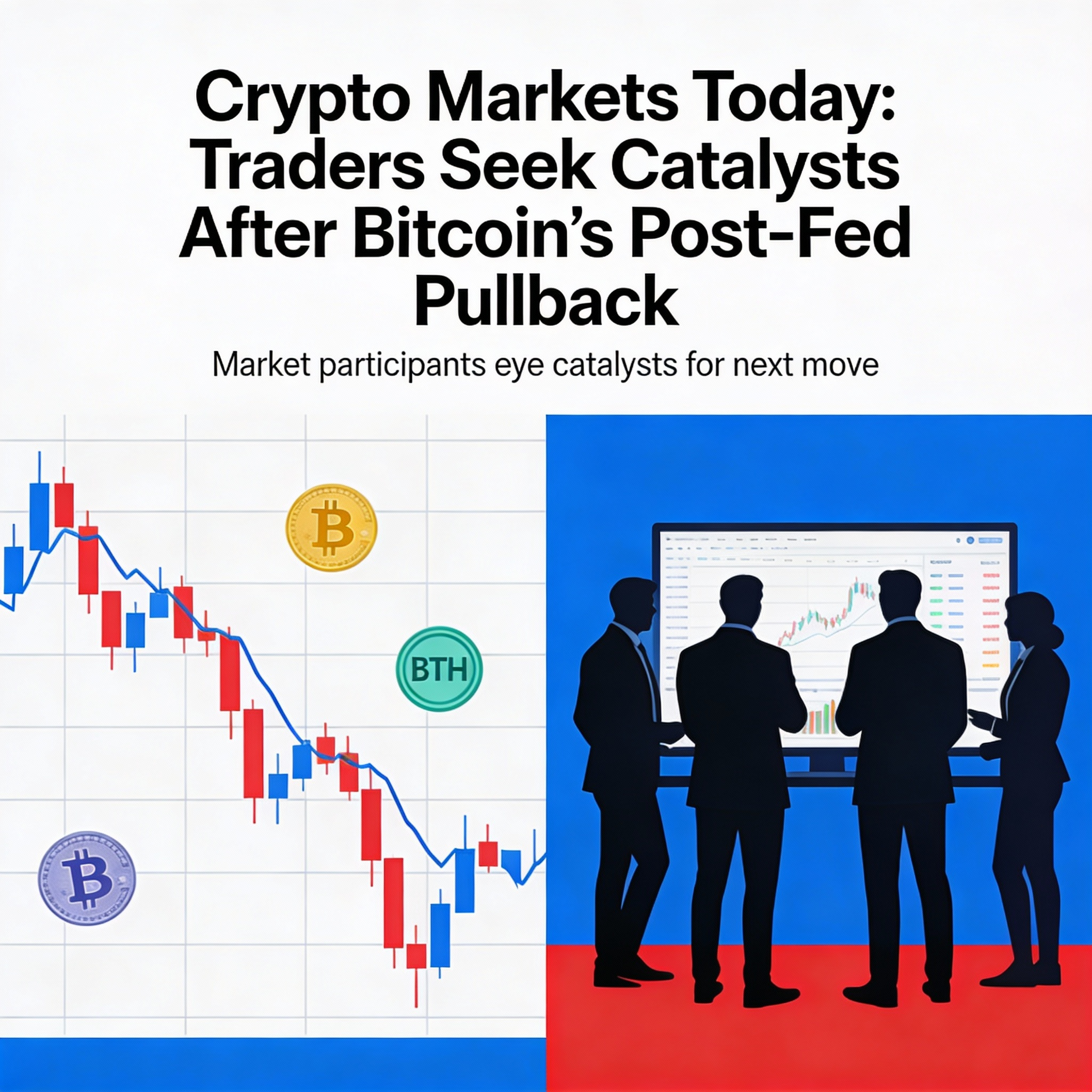 Bitcoin Pulls Back Post-Fed, Traders Search for Market Catalysts