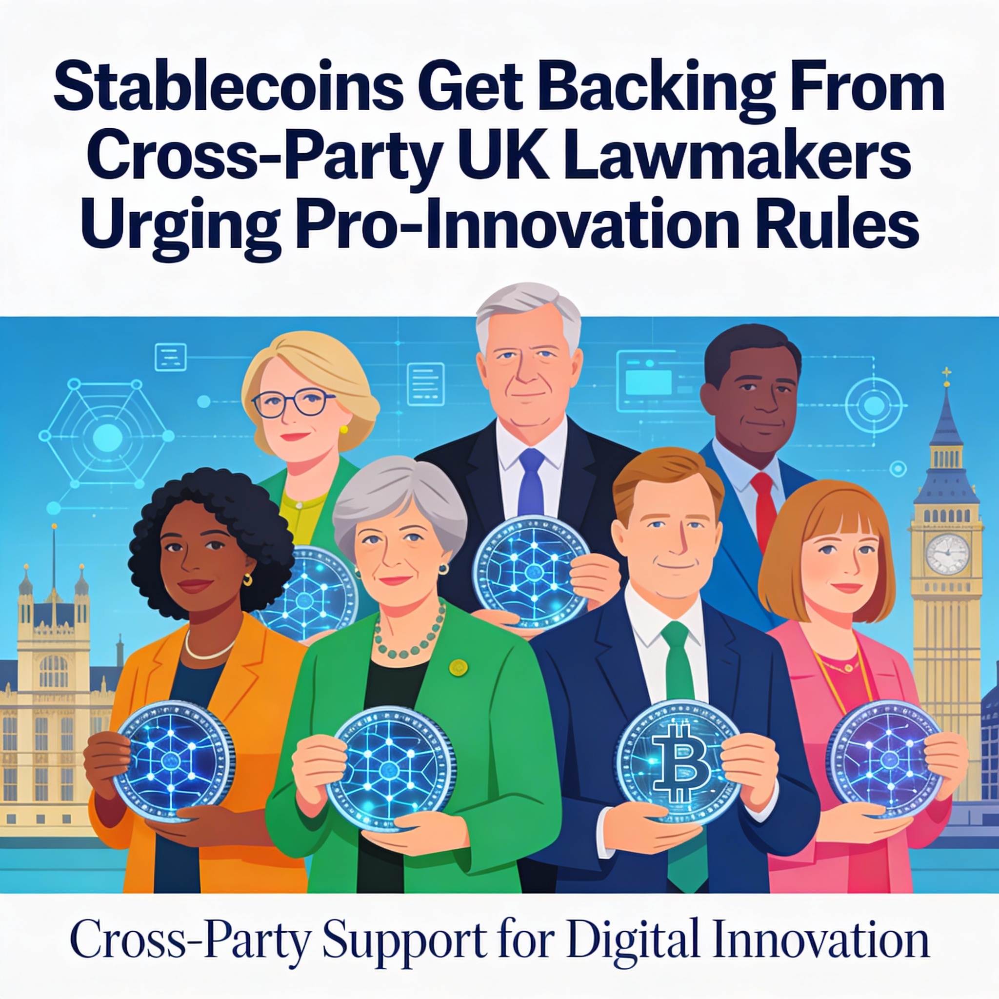 Stablecoins Win Cross-Party Endorsement From UK Lawmakers Seeking Innovation-First Policy