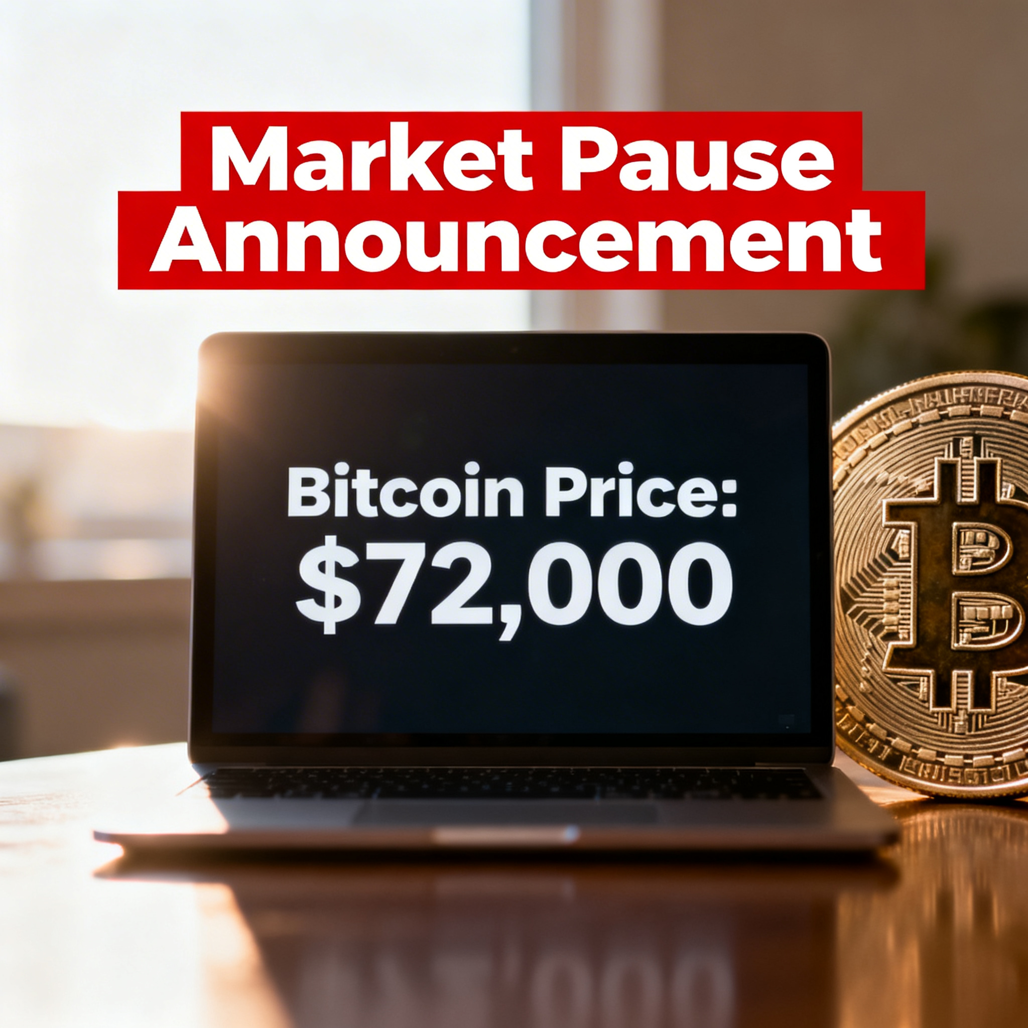 Bitcoin remains above $72,000 while the broader crypto market takes a breather after the breakout.