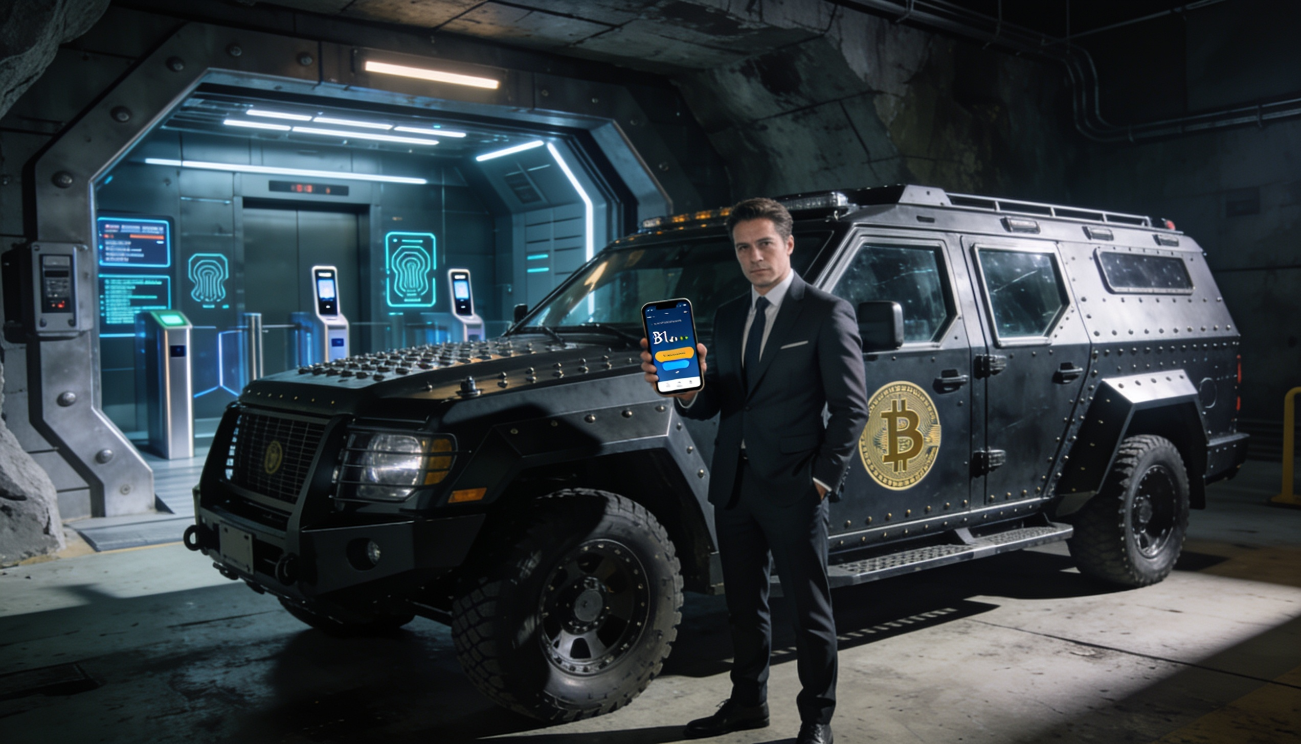 Bitcoin Millionaires Are Trading Digital Gains for Physical Security