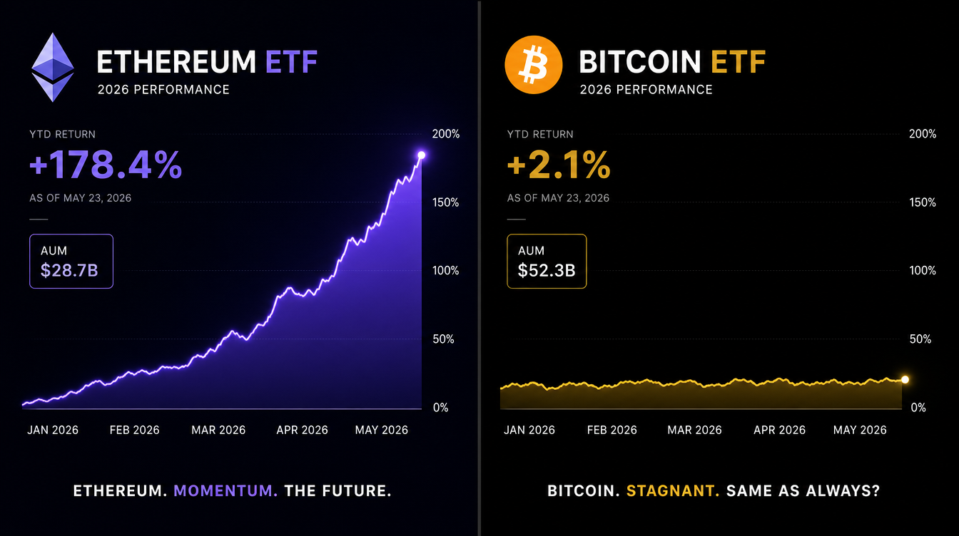 Why Ethereum ETFs Are Beating Bitcoin ETFs This Year