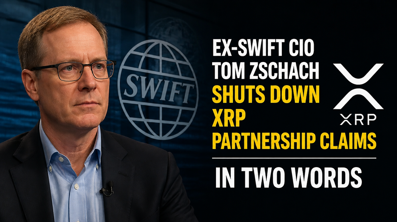 Ex-SWIFT Tech Chief Rejects XRP Partnership Claims With Sharp Two-Word Reply