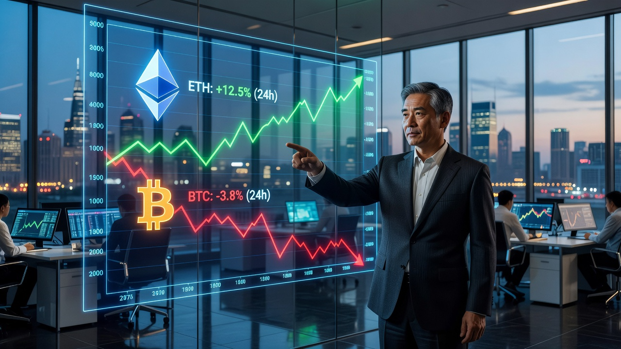 Tom Lee Bets on Ethereum’s Next Rally as ETH Gains Ground Against Bitcoin