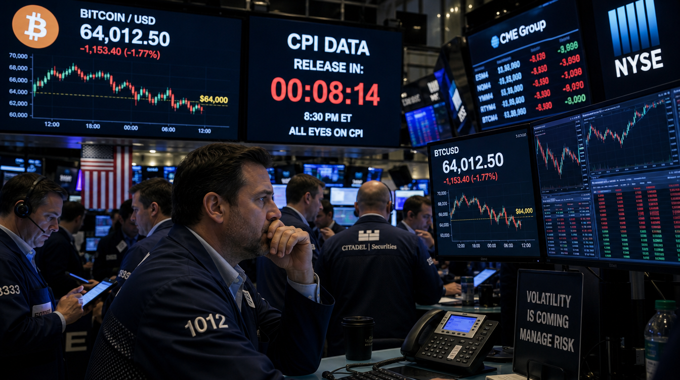 Will Bitcoin Hold $64K? CPI Data Could Set the Next BTC Move