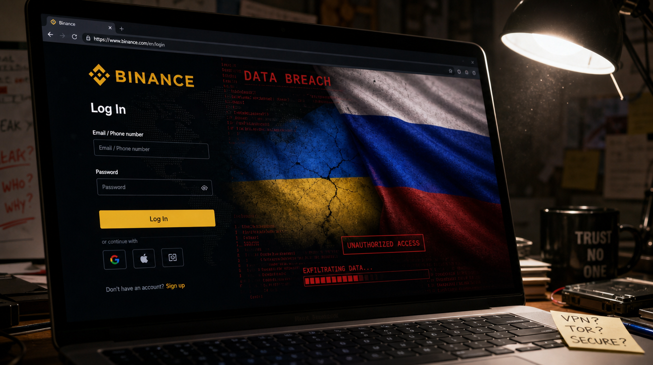 Russia Used Binance User Information in Arrest of Ukrainian Donor