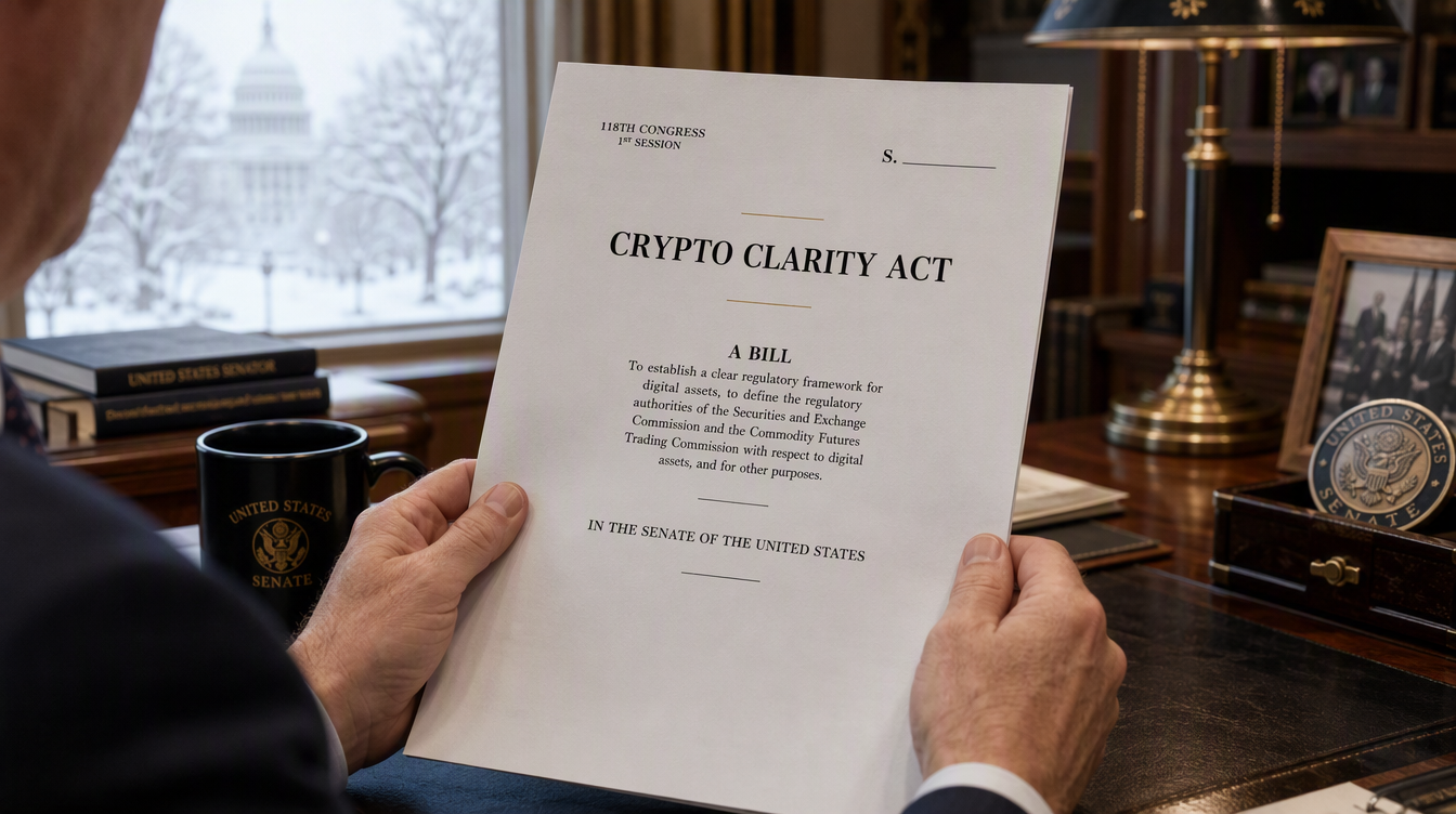 Crypto Legislation Hits Roadblock as Senate Postpones Clarity Act Vote