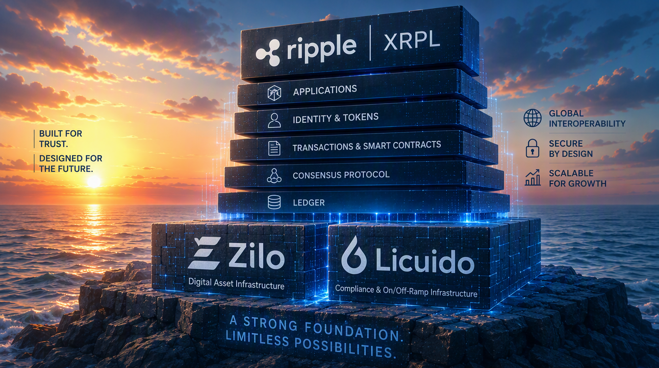 Ripple Bets on Zilo, Licuido to Cement XRPL Infrastructure Stack