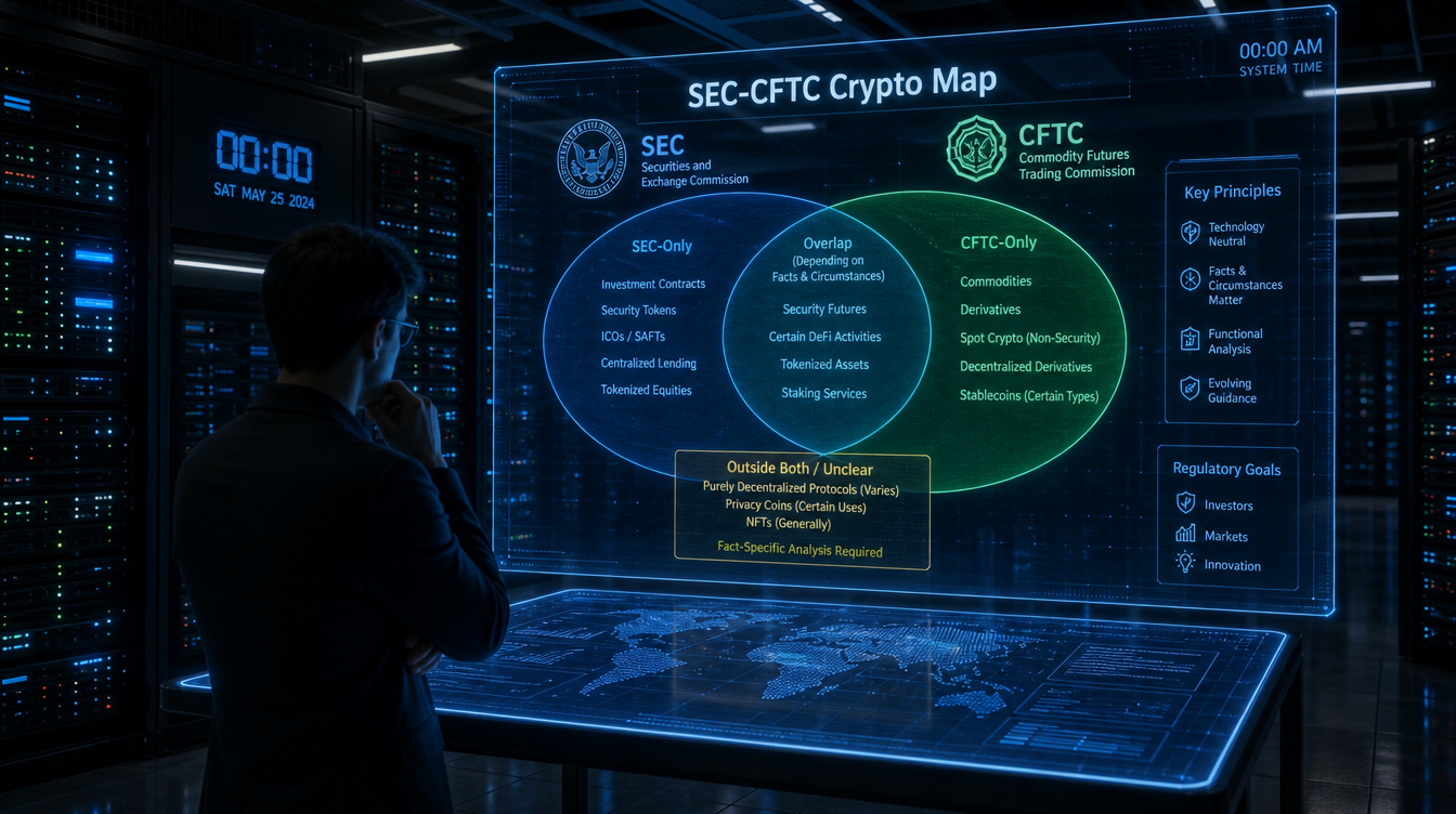 Crypto Oversight Map Gains Momentum While Clarity Act Stalls in Congress