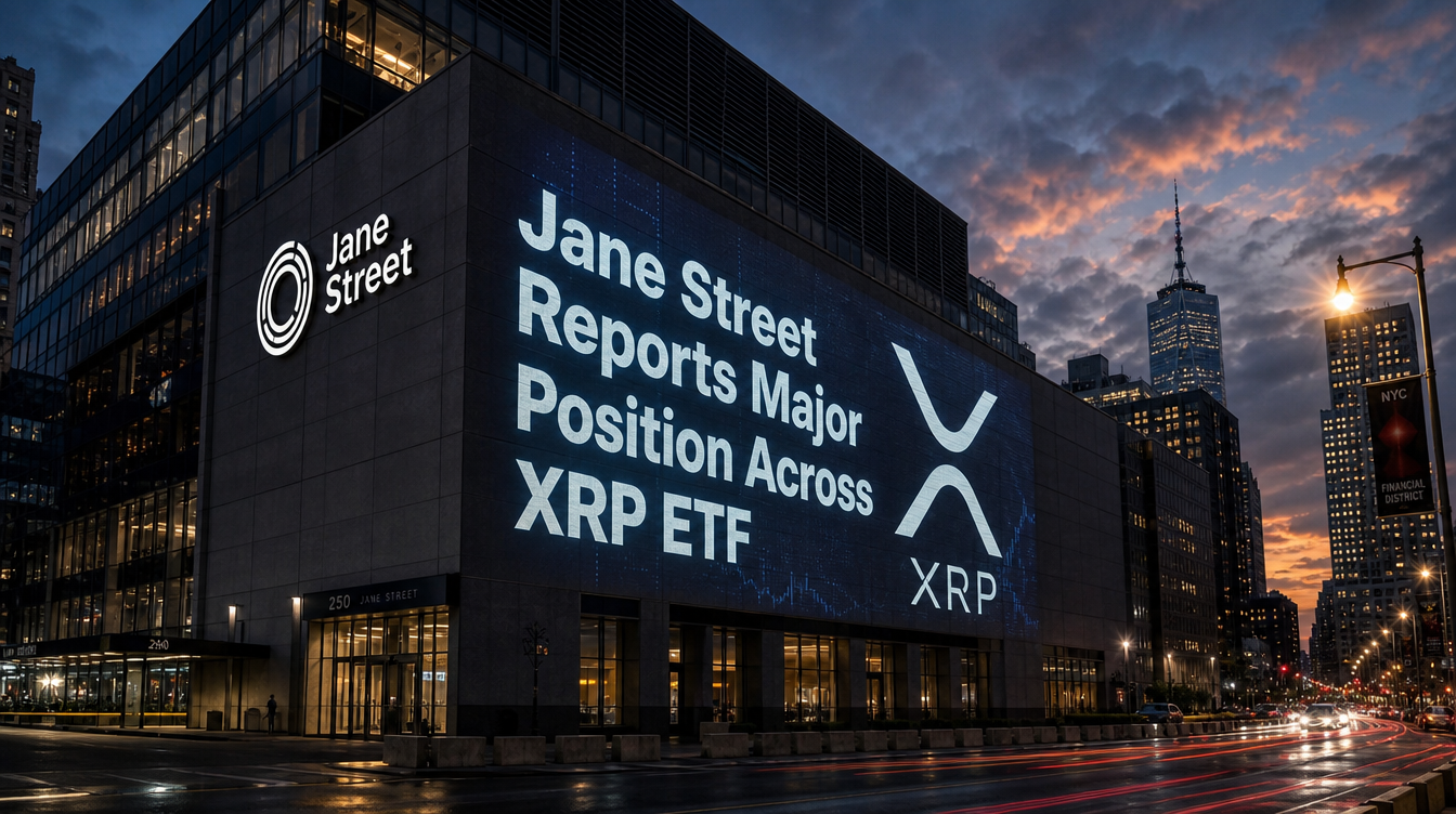 Jane Street Discloses Large XRP ETF Exposure
