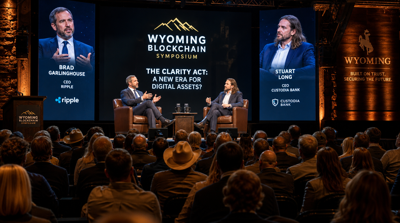 Crypto Leaders Gather in Wyoming to Debate CLARITY Act, Policy Shifts, and Industry Growth