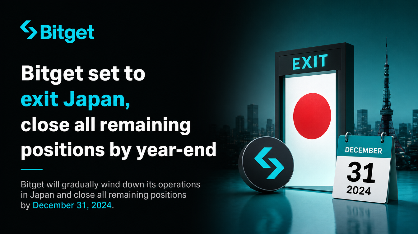 Bitget Withdraws From Japan Market Amid Regulatory Pressure and Compliance Shift